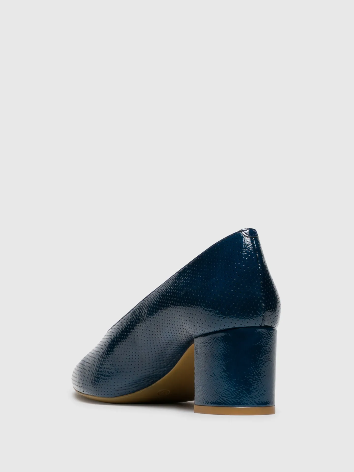 Blue Pointed Toe Shoes