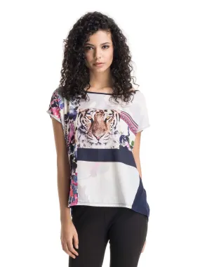 Blue Tiger Graphic Tee