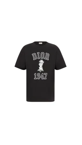 Bobby Black Slub Cotton Jersey T-Shirt - Relaxed Fit