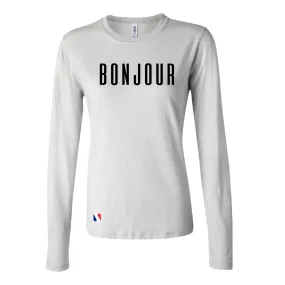 BONJOUR – LADIES LONG SLEEVE TEE