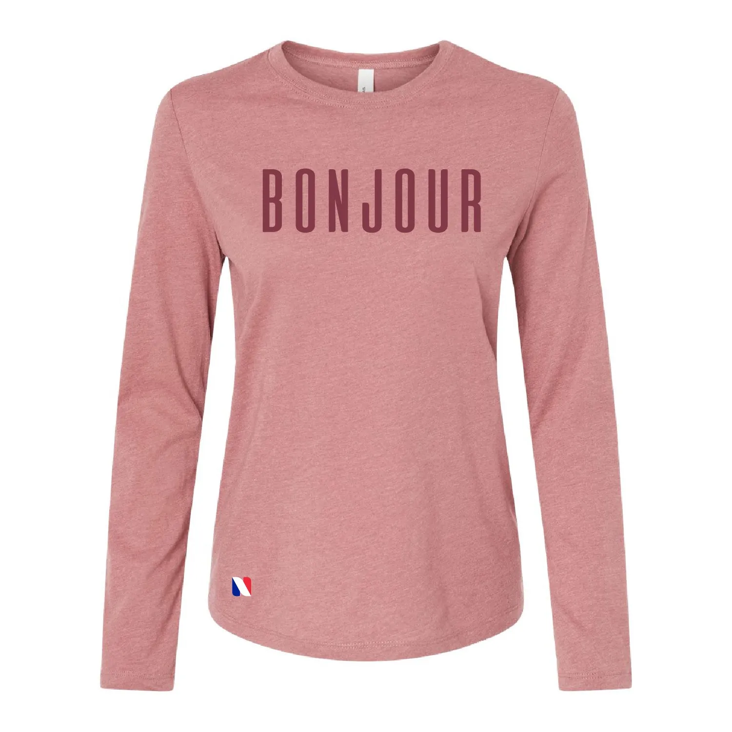 BONJOUR – LADIES LONG SLEEVE TEE