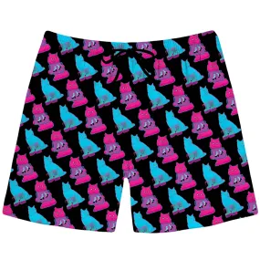 Boots N Cats Swim Trunks