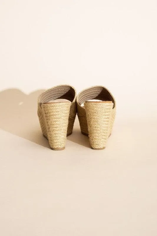 Jute Platform Wedges