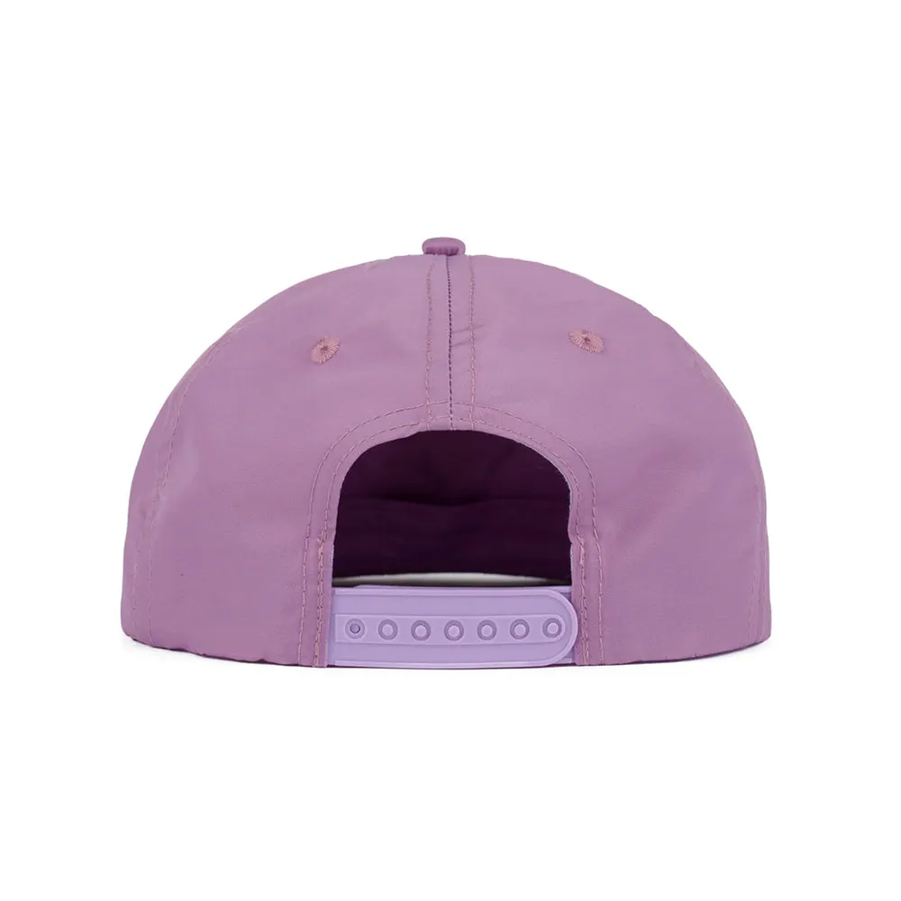 BRAIN DEAD SCRIPTURE 5 PANEL HAT // PLUM