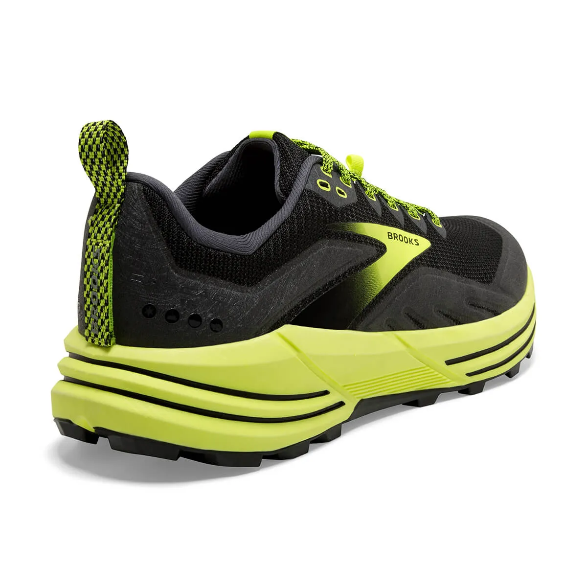 Brooks Cascadia 16 Men's Trail Running Shoes | Black/Ebony/Nightlife