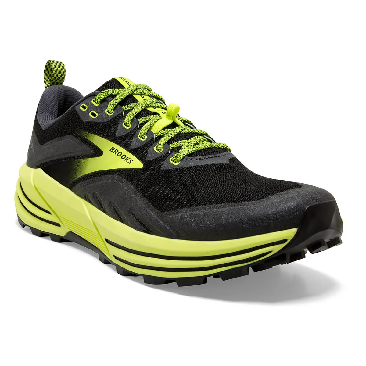 Brooks Cascadia 16 Men's Trail Running Shoes | Black/Ebony/Nightlife