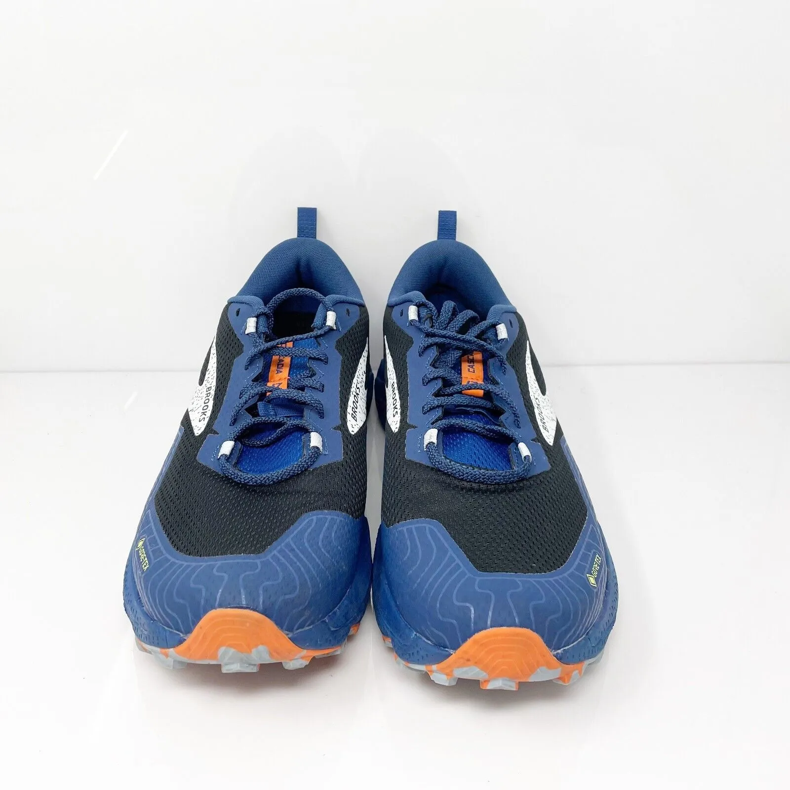 Brooks Mens Cascadia 17 GTX 1104021D062 Blue Running Shoes Sneakers Size 12 D