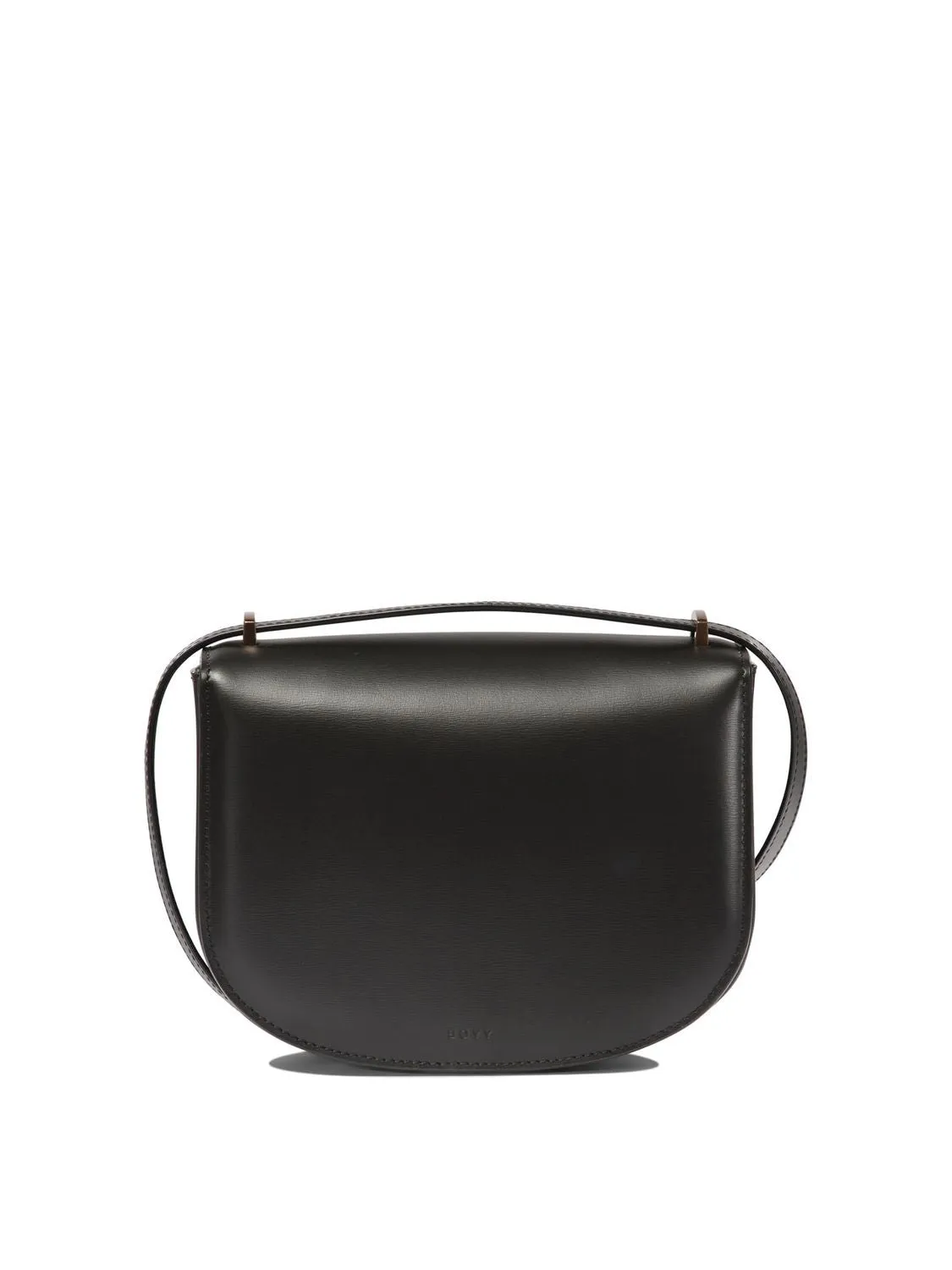 BUCKLE SADDLE SHOULDER BAG