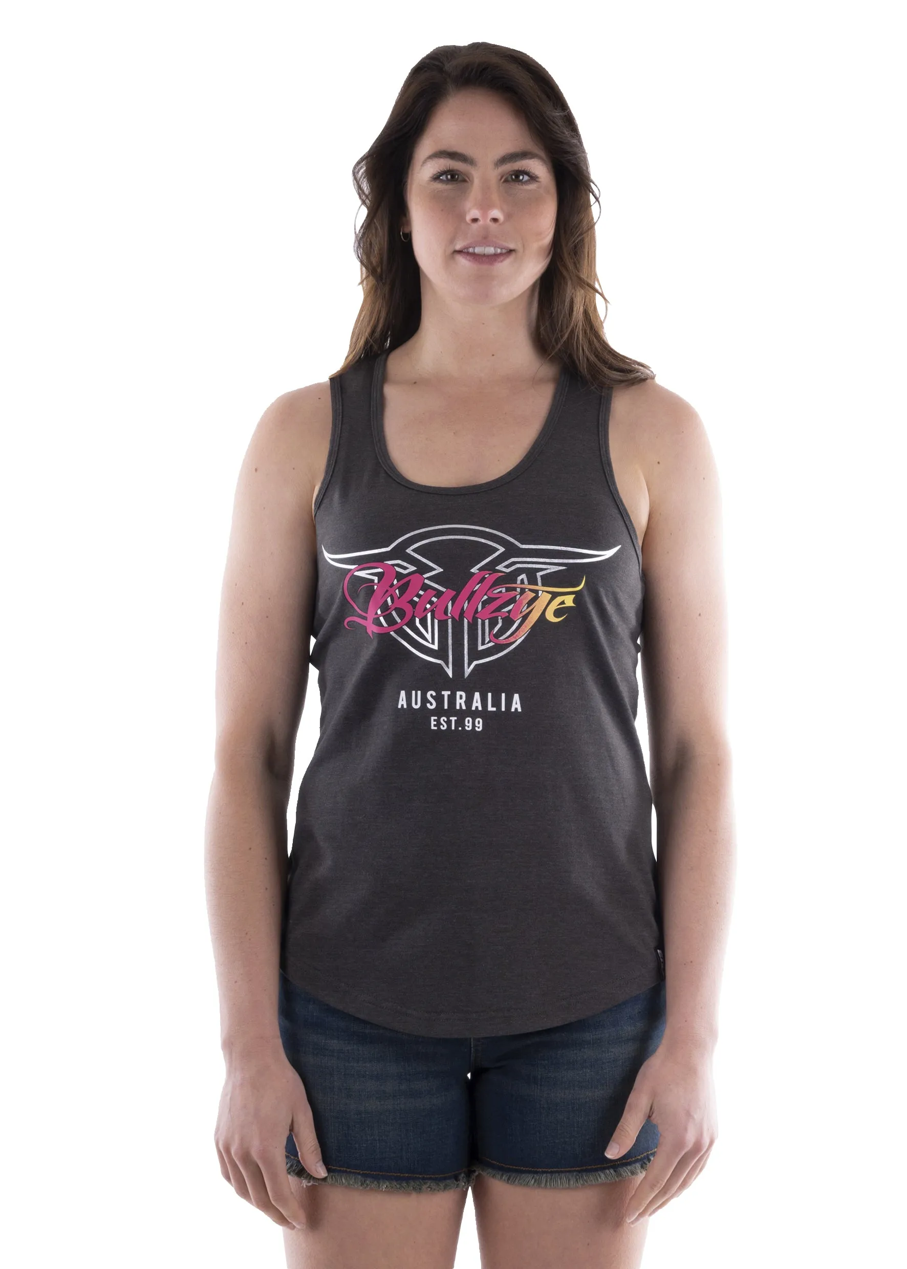 Bullzye Ladies Sunset Singlet - B2S2511223