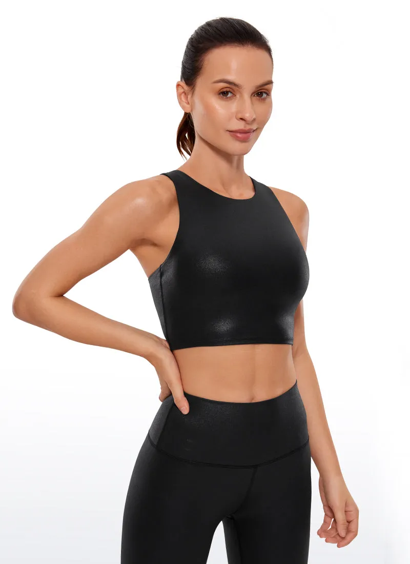 Butterylux High Neck Racerback Bra