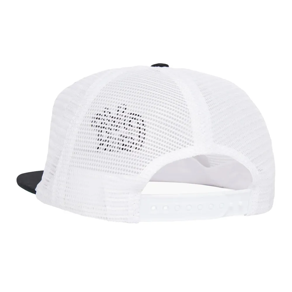 BY PARRA 1976 LOGO 5 PANEL HAT // WHITE