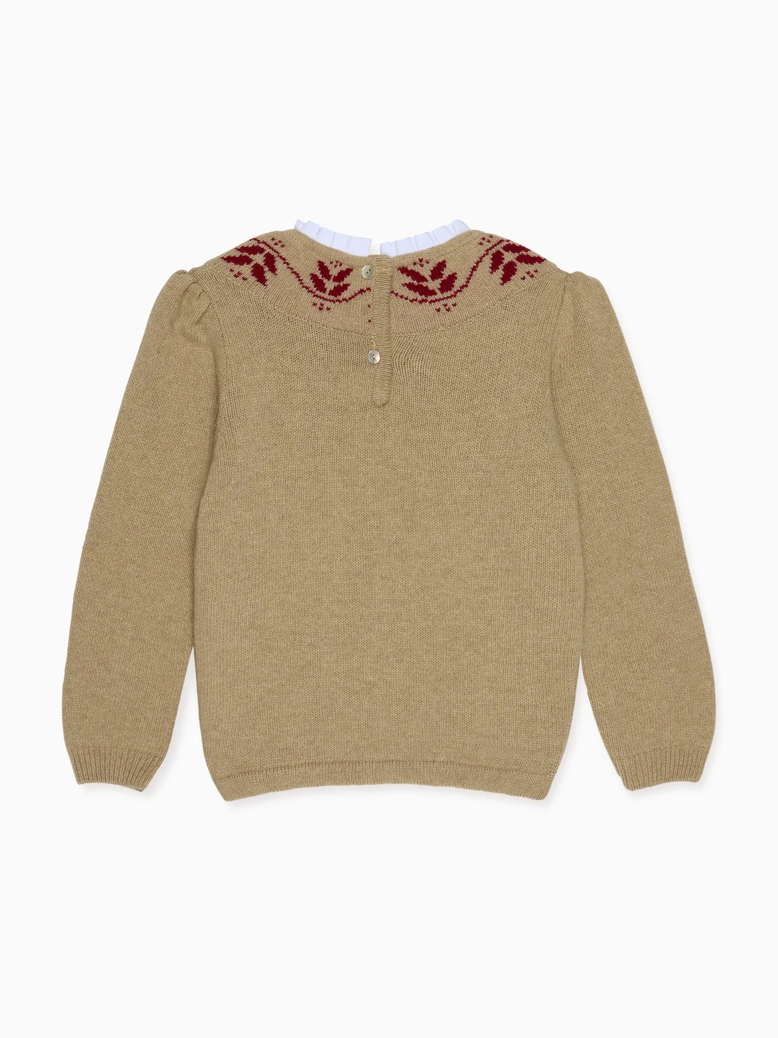 Camel Lidia Merino Girl Jumper