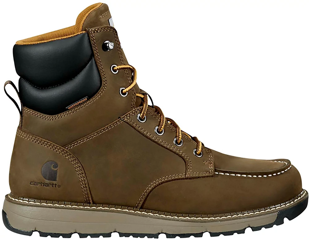 Carhartt Men's Millbrook Waterproof Nano Toe 6 in Wedge Work Boots