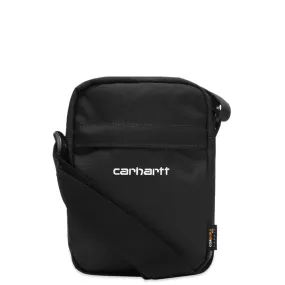 Carhartt WIP Payton Shoulder Pouch in Black & White