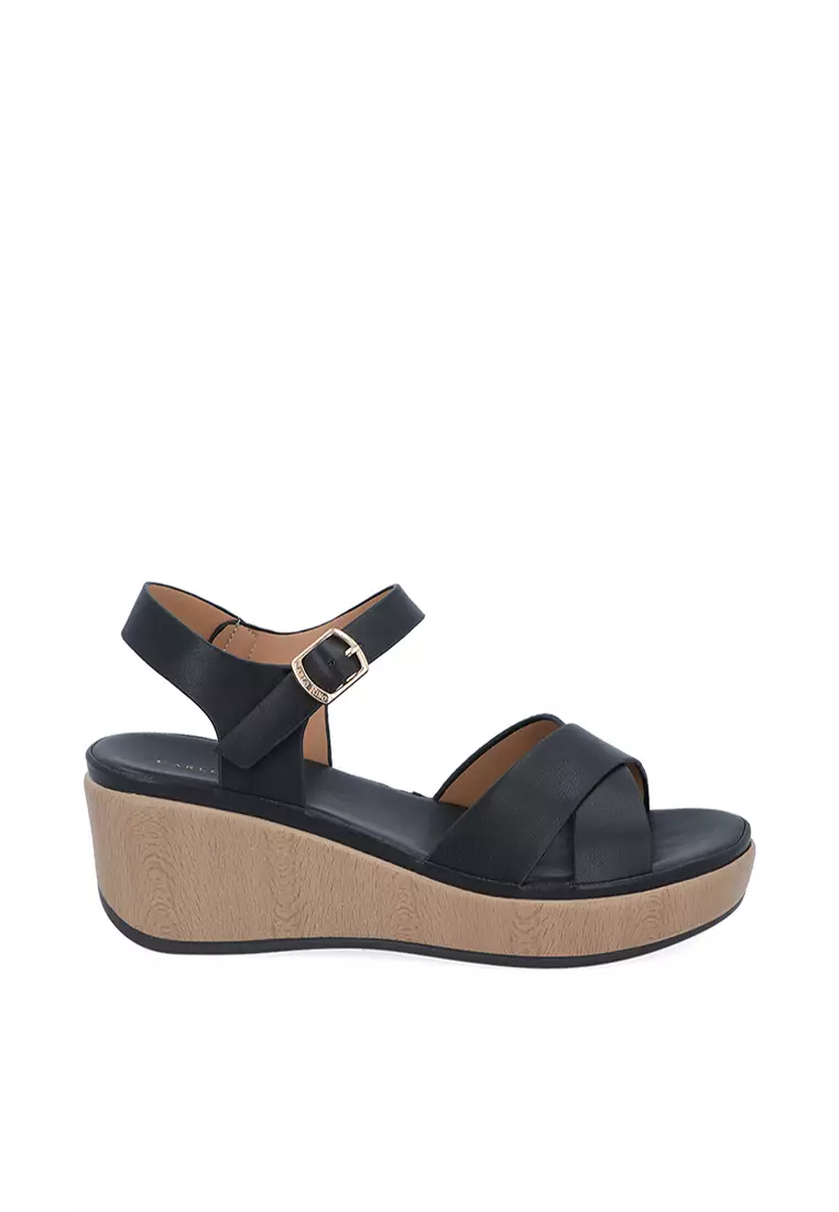 Carlo Rino Black Juniper Wedges