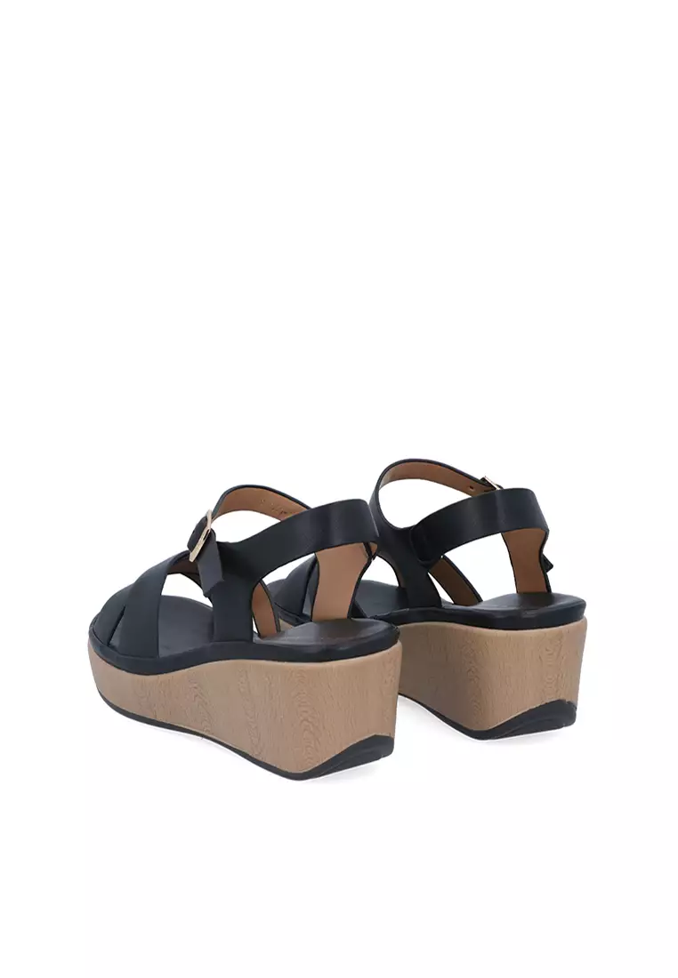 Carlo Rino Black Juniper Wedges