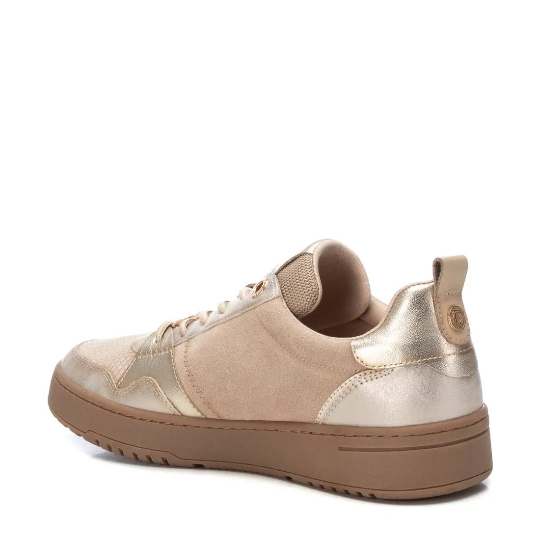 CARMELA-Carmela Womens Trainer 161808 Beige Leather