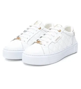 Carmela white Leather Trainer 161934