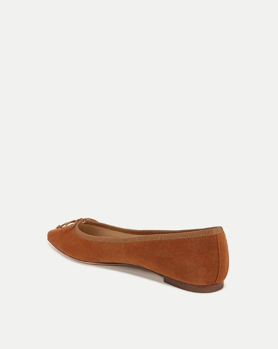 Catherine Suede Ballet Flat