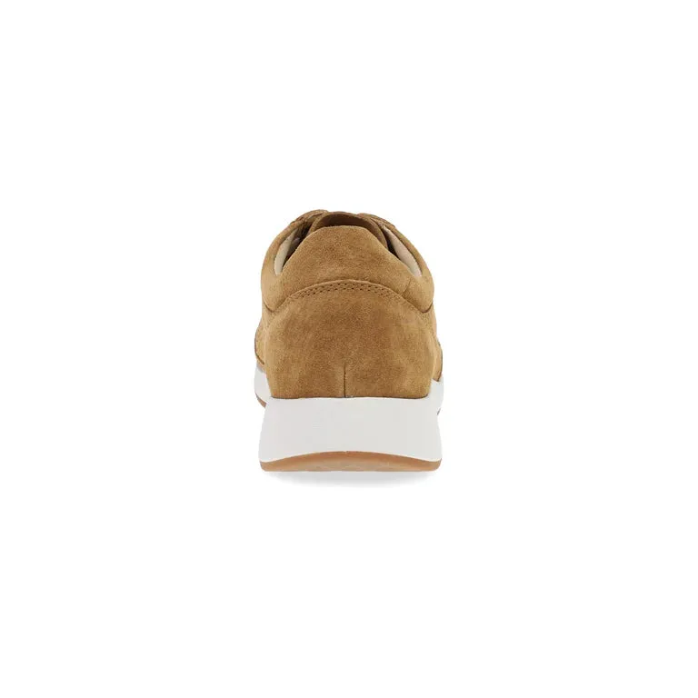  Catie Panel Suede Sneaker in Tan  