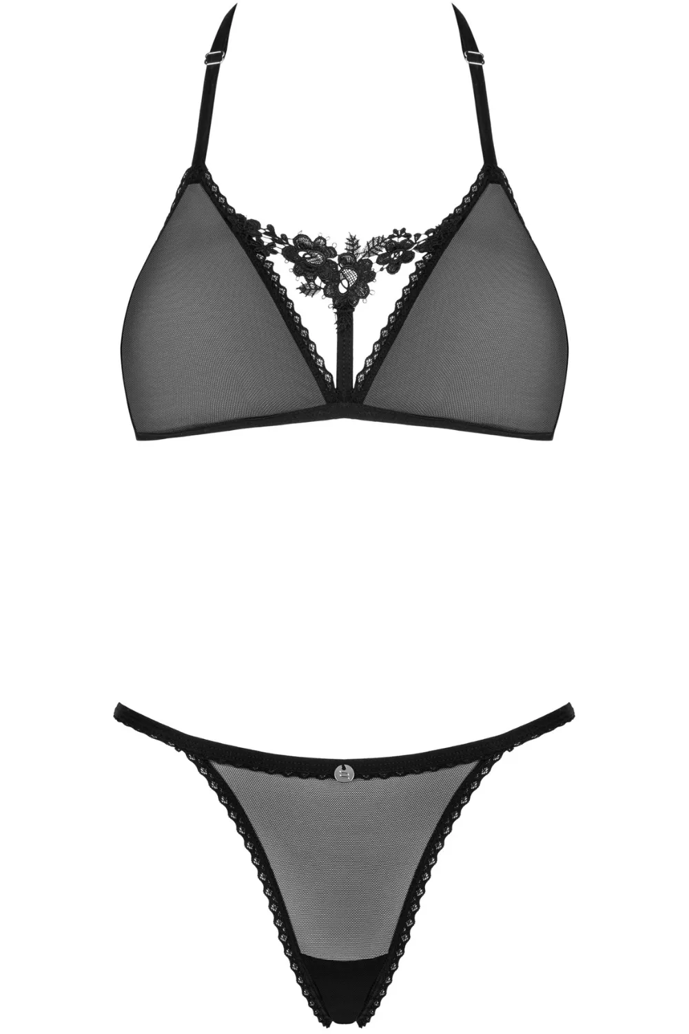 Celia Black Lingerie Set