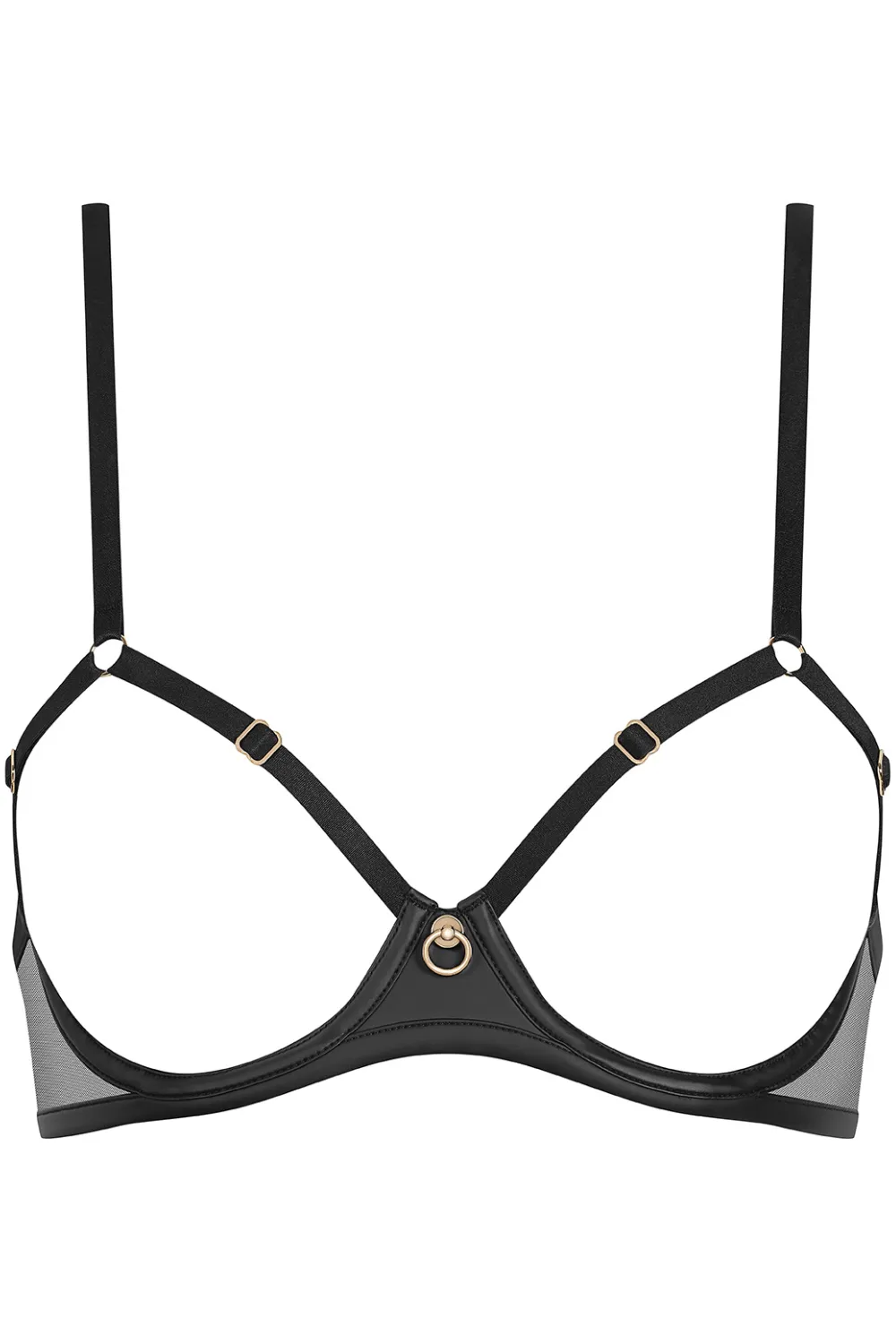 Chambre Noire Underwired Bra, Open Front