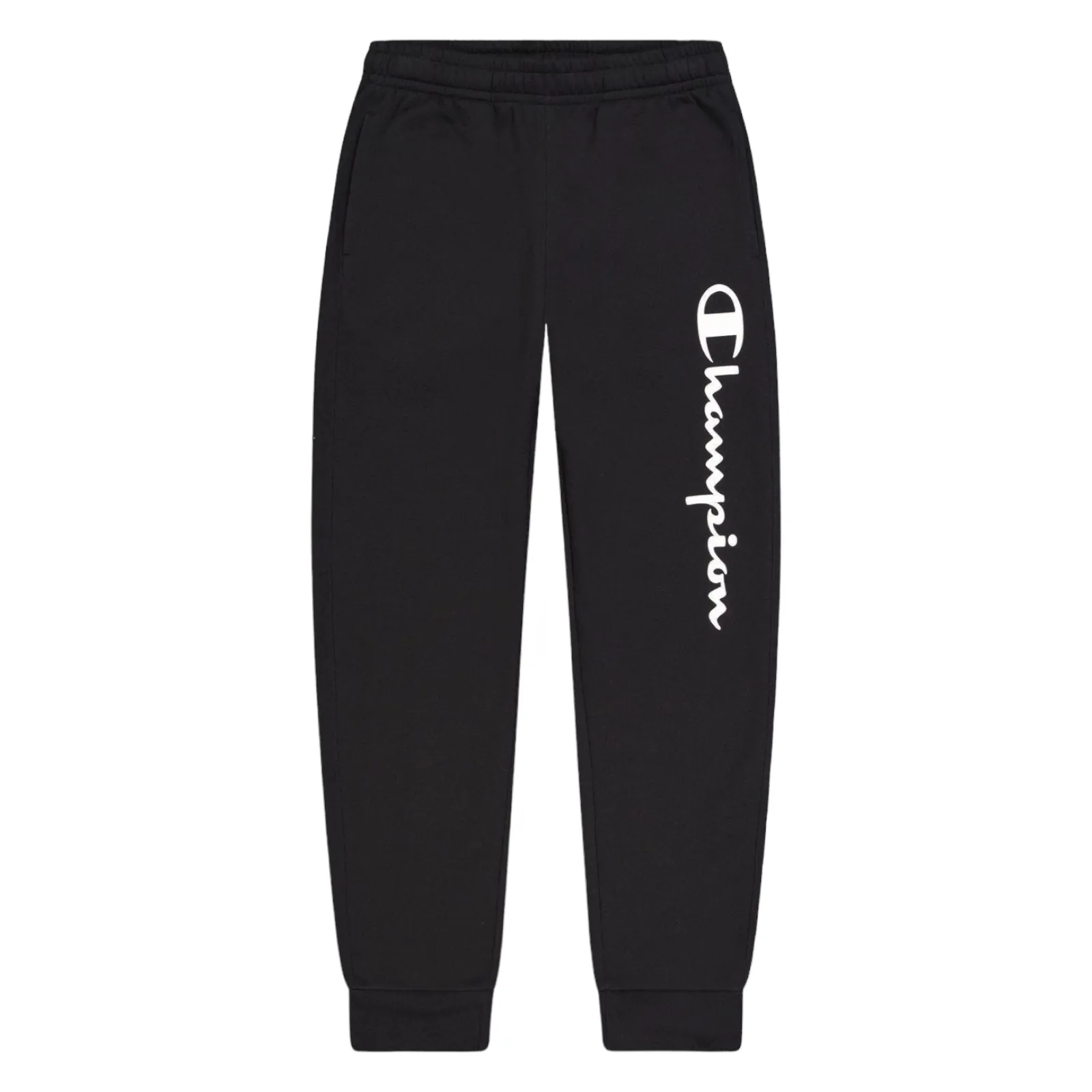 Champion Logo Fleece Joggers Sweat Pants - Black