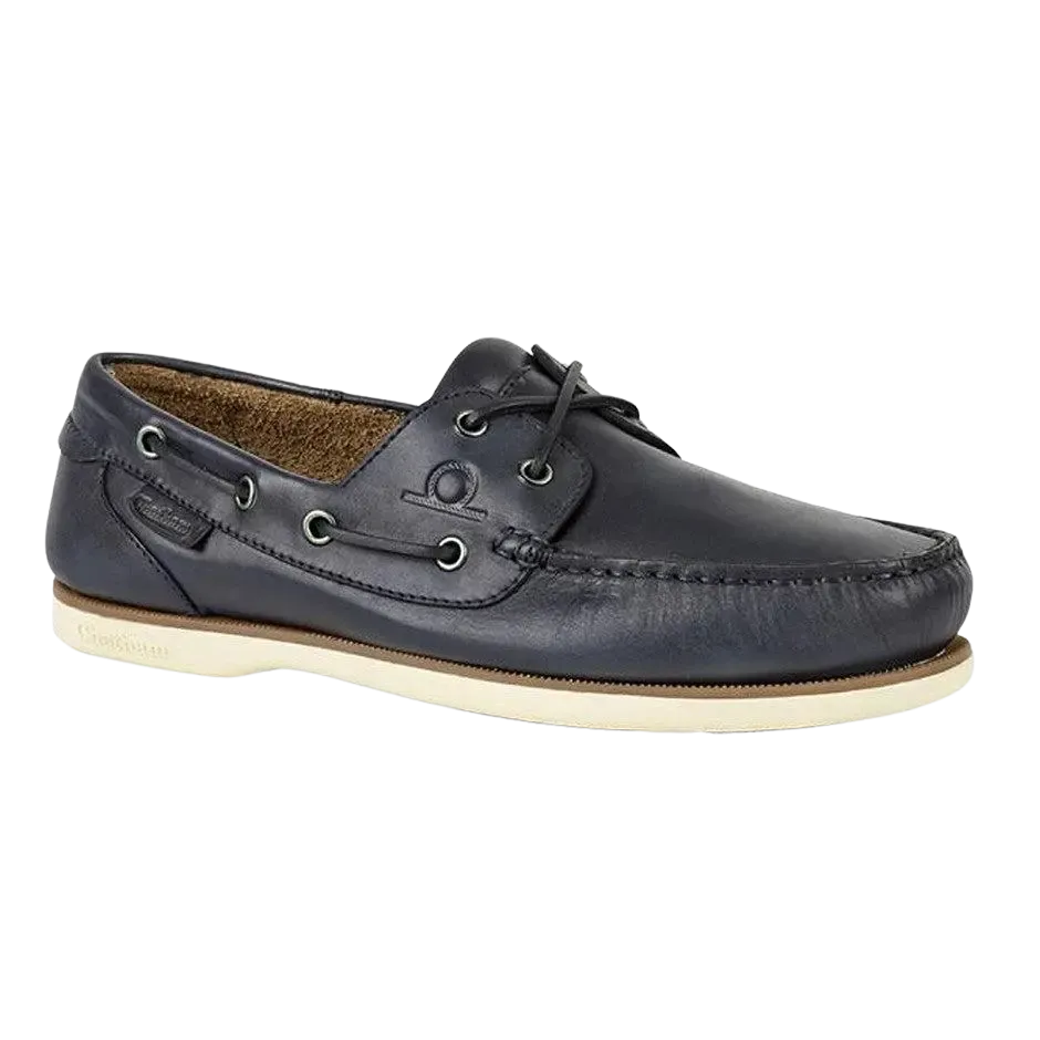 Chatham Newton Boat Shoes in Navy