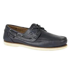 Chatham Newton Boat Shoes in Navy