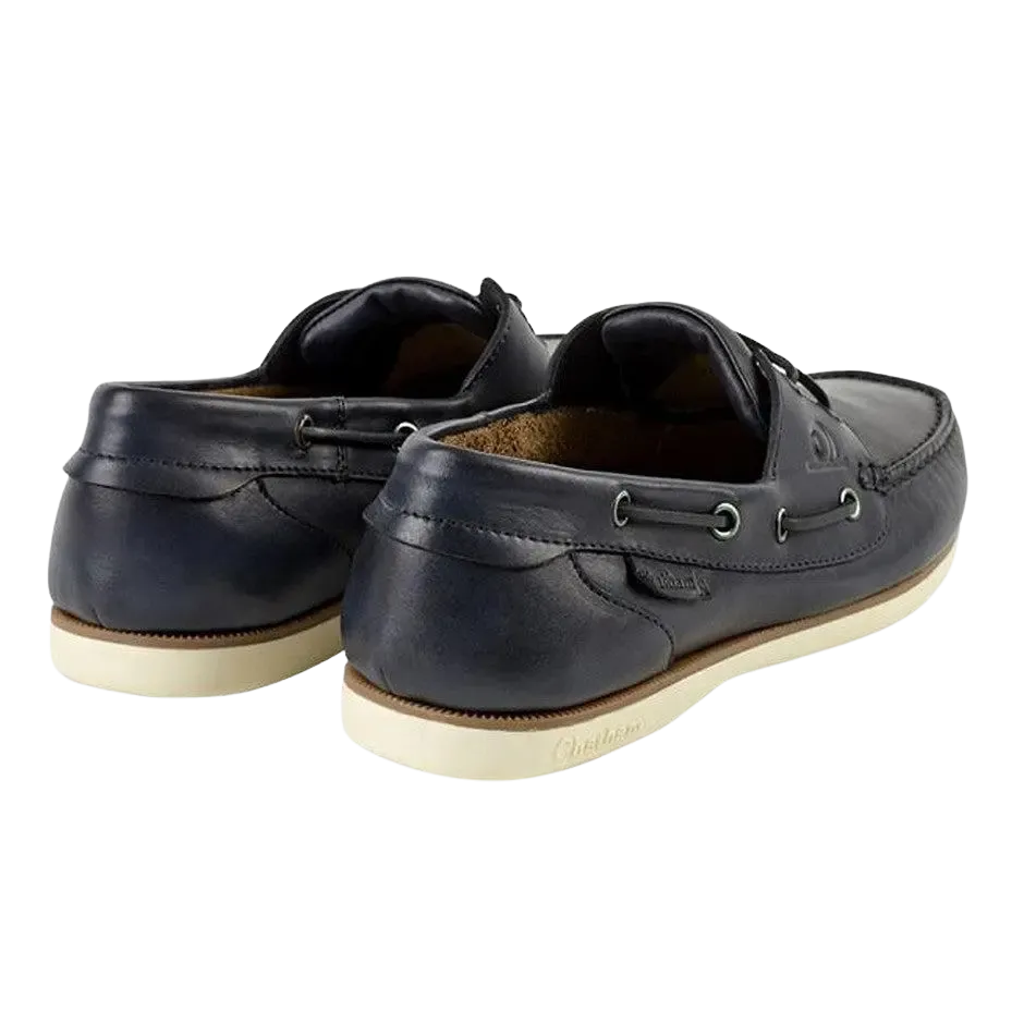 Chatham Newton Boat Shoes in Navy