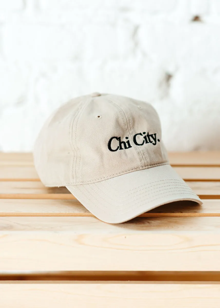 Chi City Dad Hat - Dune