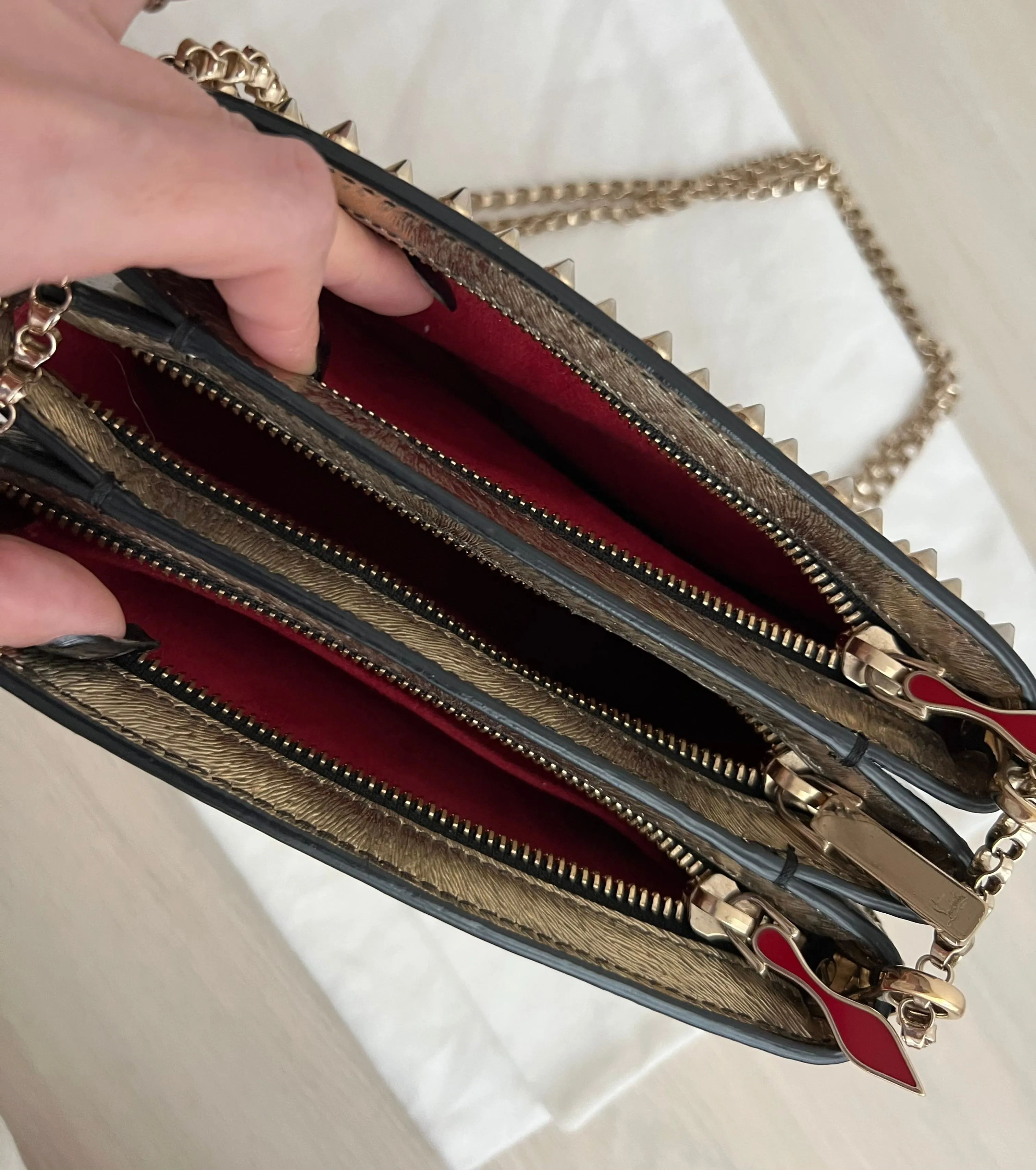 Christian Louboutin Triloubi Bag Spike