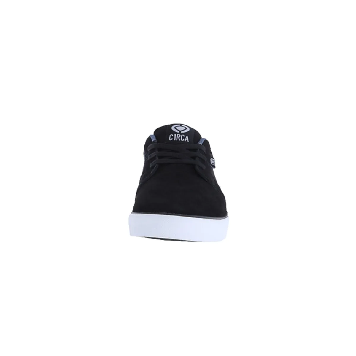 CIRCA 100130-BKWT HESH 2.0 MN'S (Medium) Black/White Suede & Canvas Skate Shoes