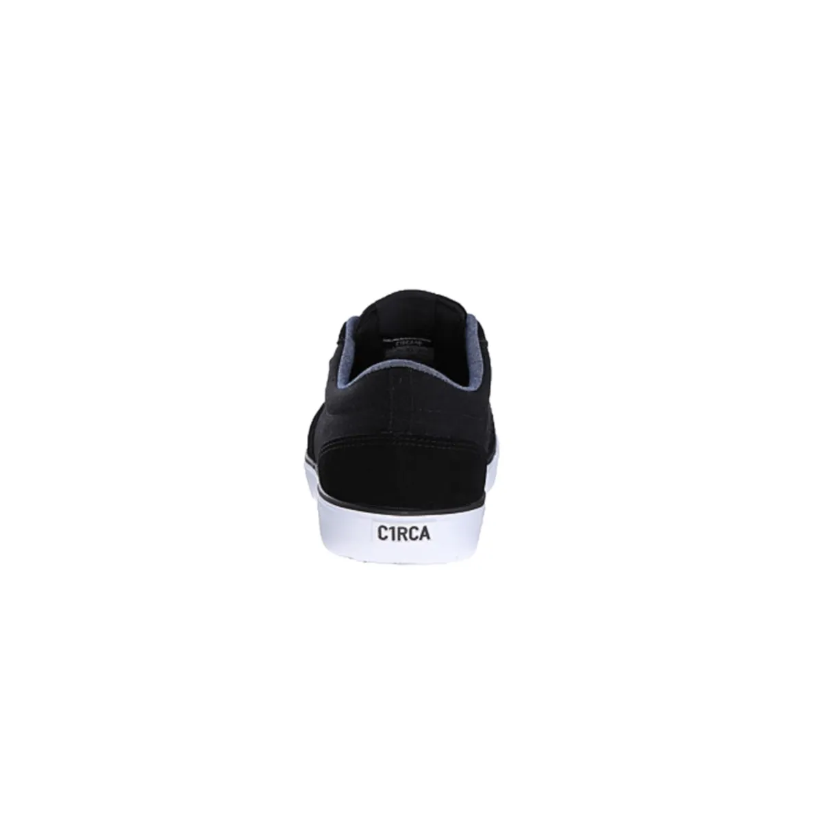 CIRCA 100130-BKWT HESH 2.0 MN'S (Medium) Black/White Suede & Canvas Skate Shoes