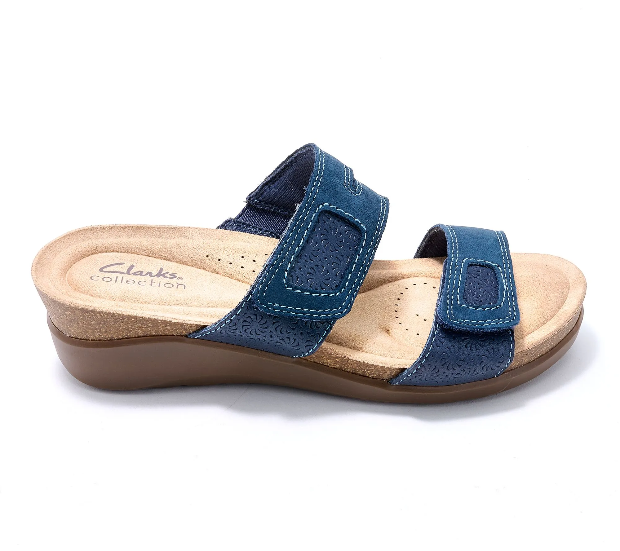 Clarks Collection Leather Wedges - Calenne Maye