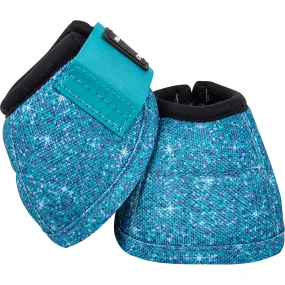 Aqua Dazzle Designer Line Bell Boot by Classic Equine, DyNo Turn Technology