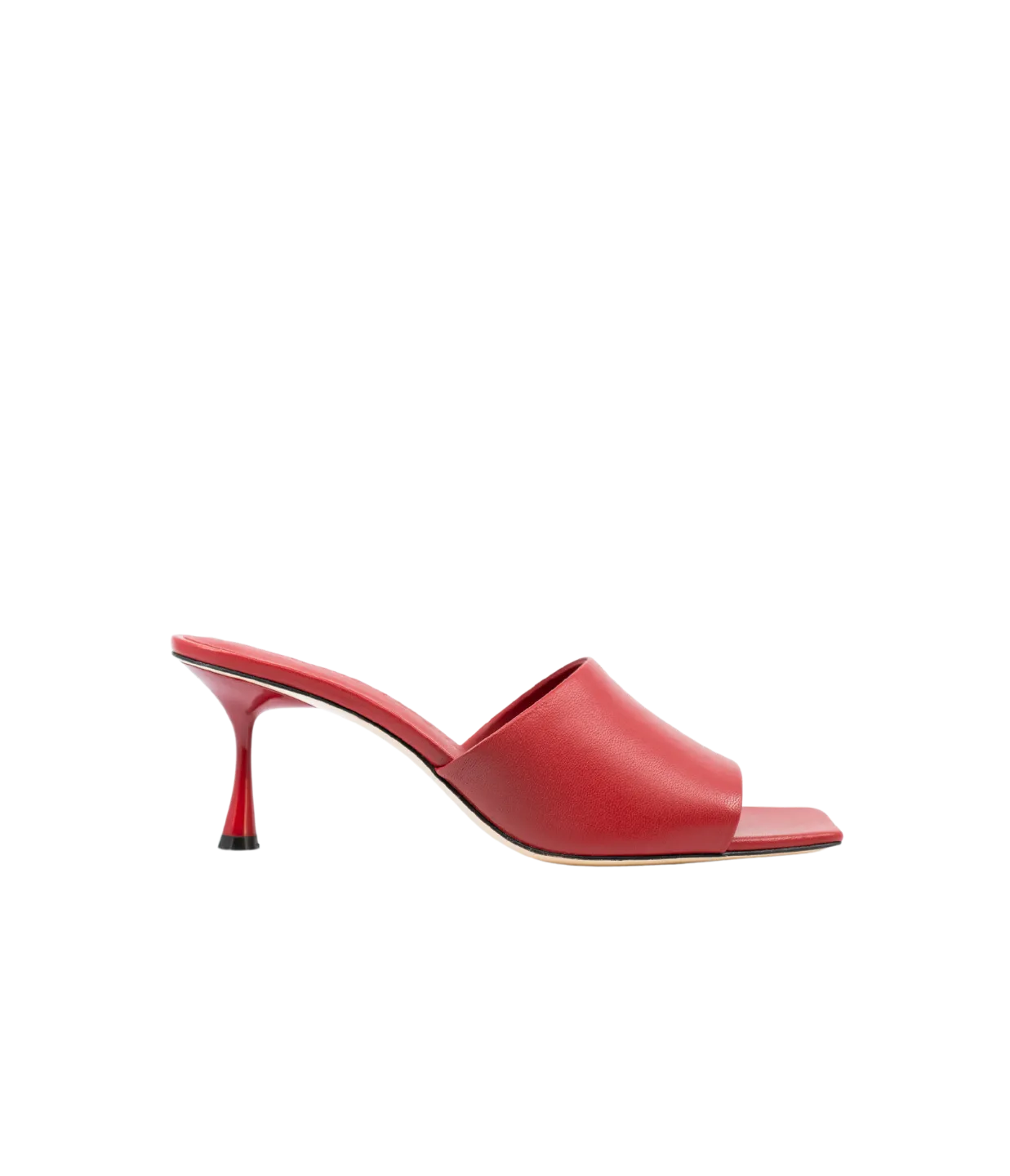 Classic Mule Heel in Red