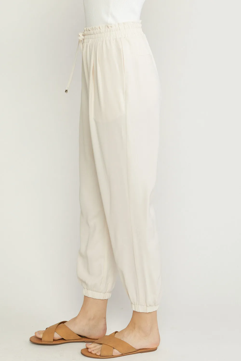 Clove Drawstring Waist Joggers