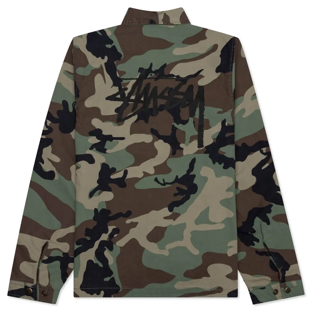 Camouflage Coach Shirt