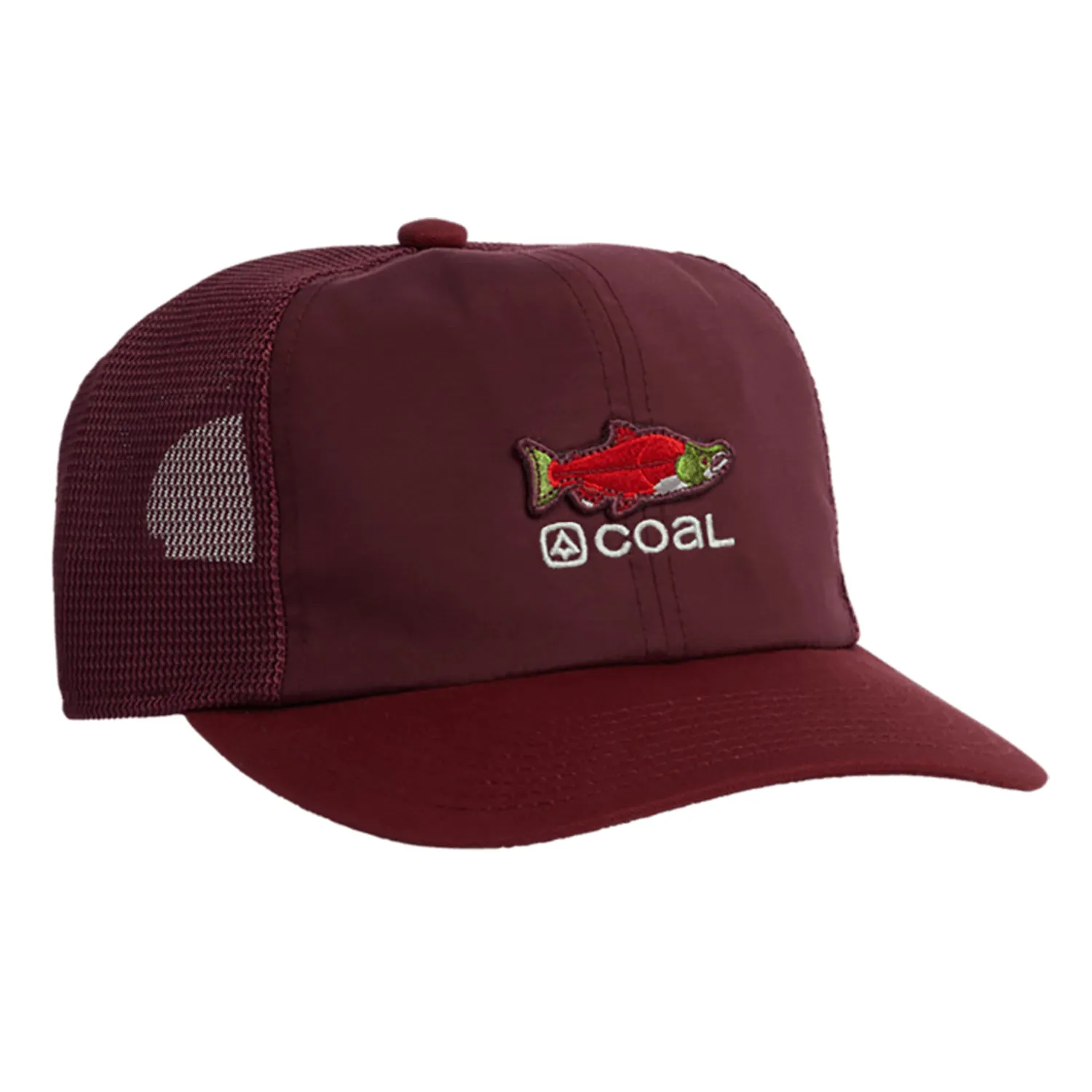 Coal Zephyr Hat Dark Red