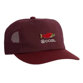 Coal Zephyr Hat Dark Red