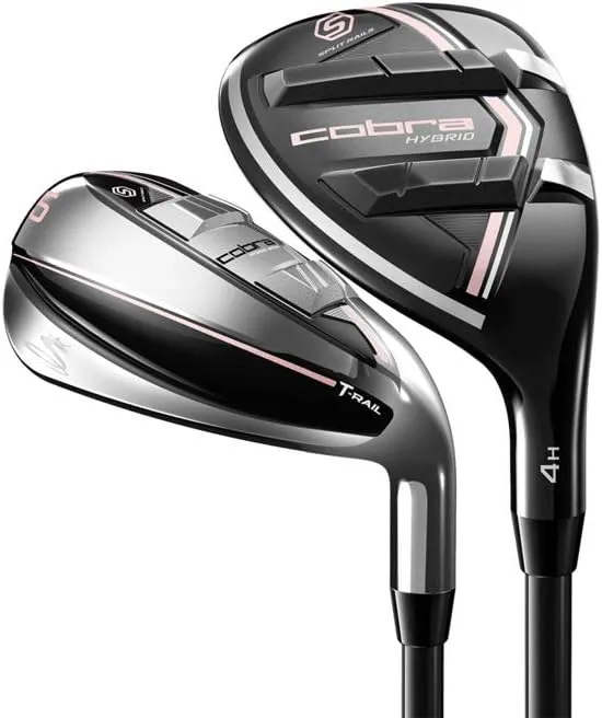 Cobra Golf Women's T-Rail Iron Hybrid Set