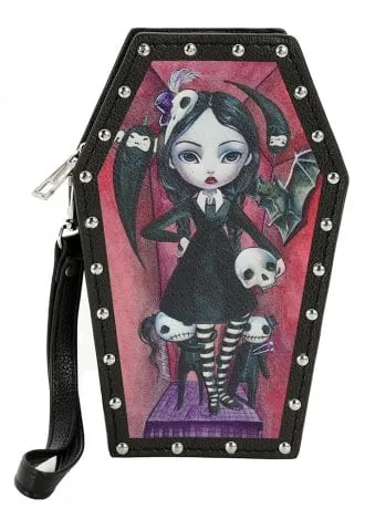 Coffin Girl Mini Wallet