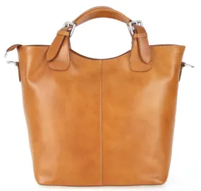 Cognac leather bag marika