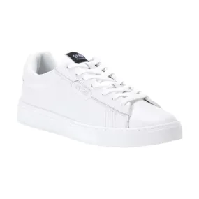 Men's White Lace-up Sneakers