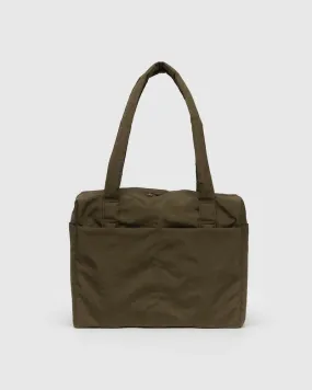 Compact Cloud Carry-On Luggage in Seaweed Green