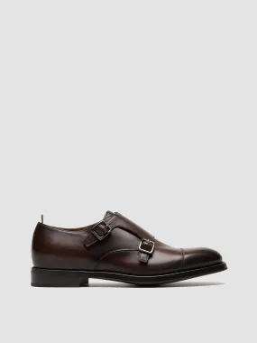 CONSULTANT 004 - Brown Leather Monk Shoes