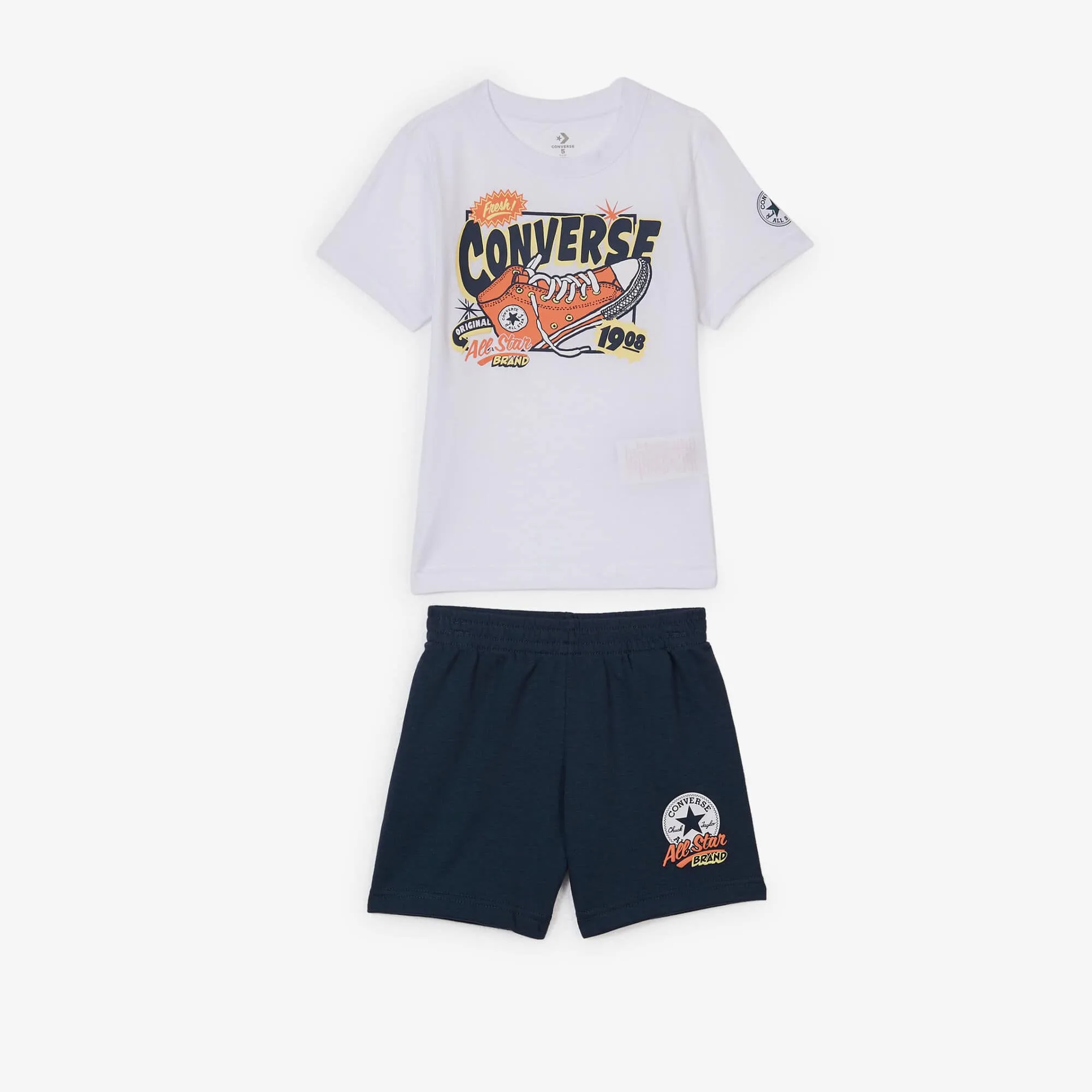 Converse Tee Short Sneaker Set