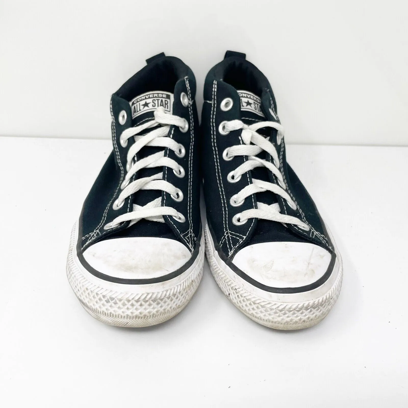 Converse Boys Chuck Taylor All Star A01719F Black Casual Shoes Sneakers Size 6