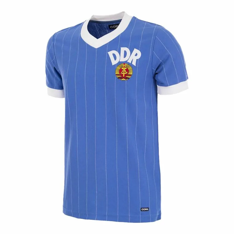 COPA Football - DDR Retro Football Shirt 1985 + Number 14